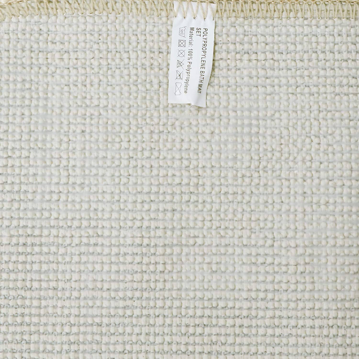 Tache Super Absorbent Microfiber French Vanilla Rug