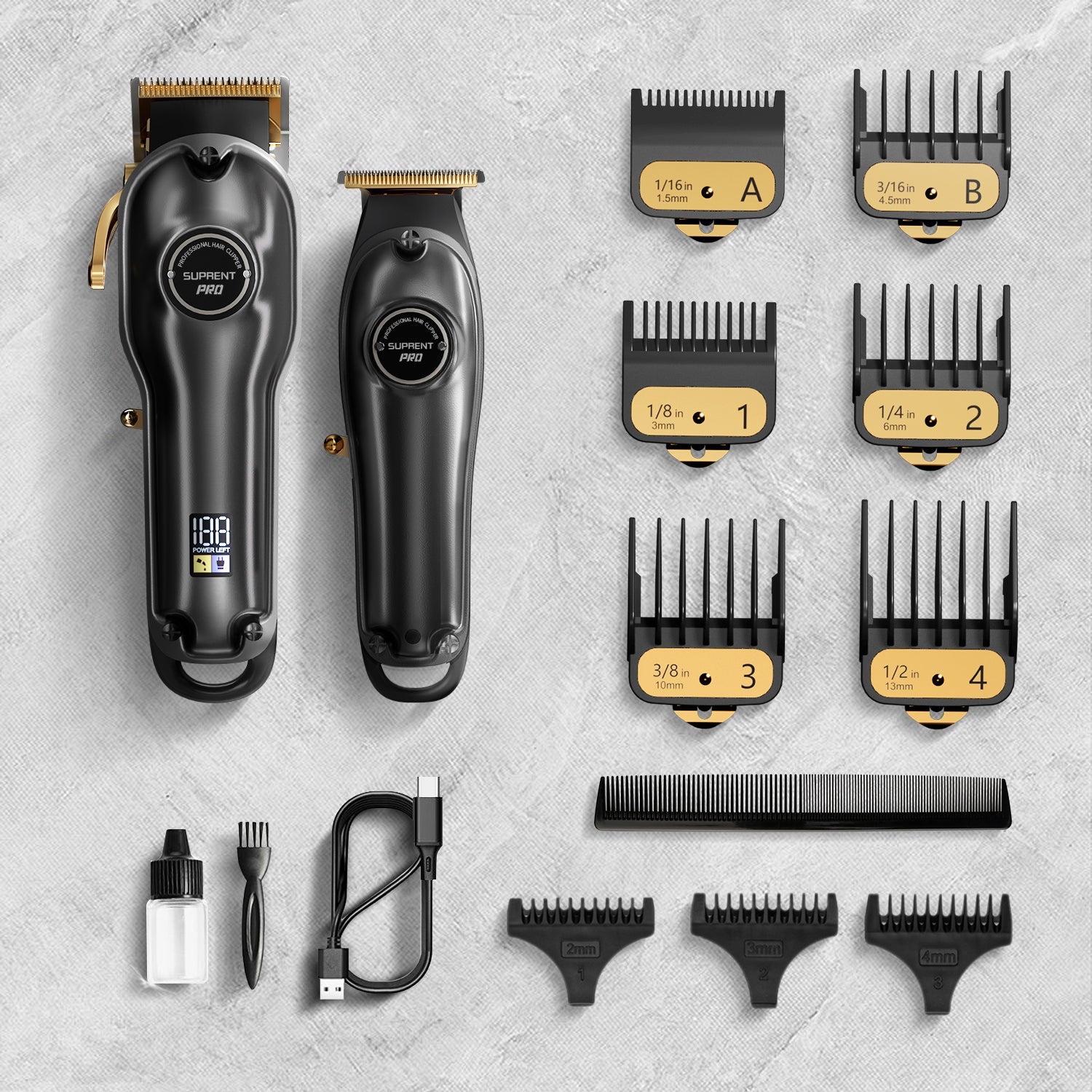 The Black Devil Clipper and Trimmer Set-Supplier-specific