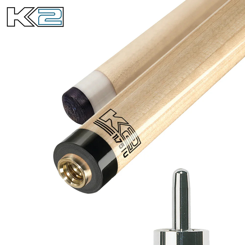 K2 Gloss Cue with Diamond Simulated Wrap