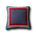 Tache Vineyard Cottage Floral Quilted Pillow Cover Patchwork 2 Pieces Cushion Covers (JHW-827-18X18-2PC)