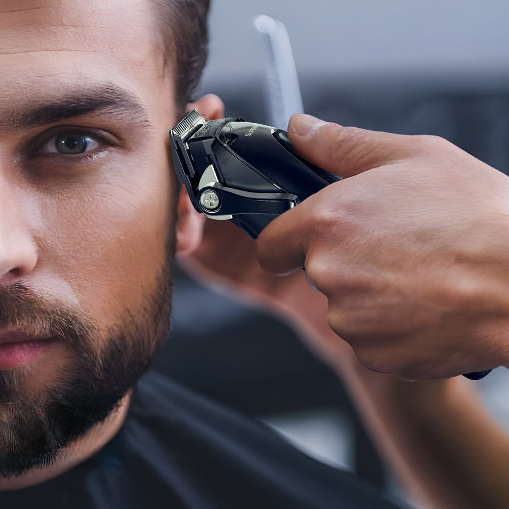 The Black Onyx Professional Clipper and Trimmer Set - HC756BX